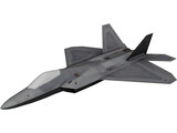 F/A-22 Raptor 3D Model preview