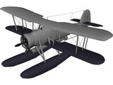 Fairey Swordfish 3D Model preview