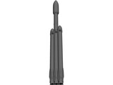 Falcon 9 Rocket 3D Model