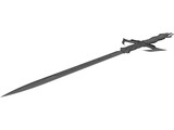 Fantasy Sword 3D Model preview