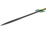 Fantasy Sword 3D Model preview