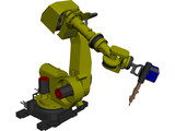 Fanuc R-2000 Robot Arm 3D Model preview