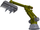 Fanuc S420F 3D Model