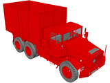 Farm Truck L912 3D Model