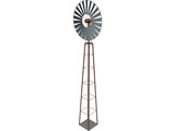 Farm Wind Mill 3D Model preview