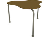 Fellini Table 3D Model preview