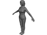 Female 3D Model preview
