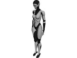 Female Android 3D Model preview