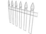 Fence Picket 3D Model