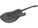 Fender SRV Strat 3D Model preview