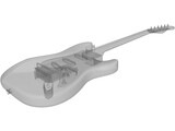 Fender SRV Strat 3D Model