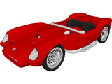 Ferrari 250 Testa Rosa (1957) 3D Model preview