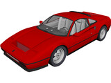Ferrari 328 GTS (1985) 3D Model preview