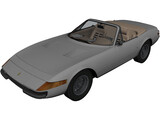 Ferrari 365 GTS4 3D Model preview