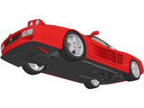 Ferrari 512 Testarossa 3D Model