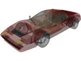Ferrari 512BB Berlinetta Boxer 3D Model