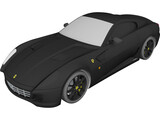 Ferrari 599 GTB 3D Model preview