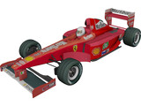 Ferrari F1 3D Model preview