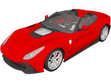 Ferrari F12 TRS (2014) 3D Model preview