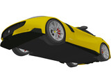 Ferrari F12TDF (2016) 3D Model
