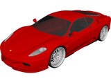 Ferrari F430 (2006) 3D Model preview