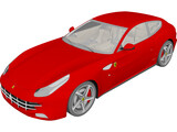 Ferrari FF 3D Model preview