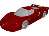 Ferrari FXX 3D Model preview