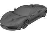 Ferrari J50 (2017) 3D Model preview