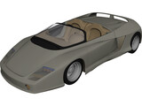 Ferrari Mythos Concept 3D Model preview