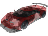 Ferrari P80C (2019) 3D Model