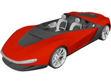Ferrari Sergio Concept (2013) 3D Model preview