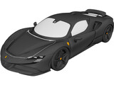 Ferrari SF90 Stradale (2021) 3D Model preview
