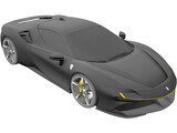Ferrari SF90 Stradale 3D Model