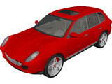 Ferrari SUV Concept 3D Model preview