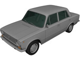 Fiat 124 (1966) 3D Model preview