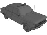 Fiat 125P 3D Model
