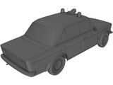 Fiat 125P 3D Model