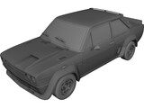 Fiat 131 Abarth 3D Model preview