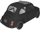 Fiat 500L 3D Model