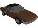 Fiat Bertone X19 3D Model