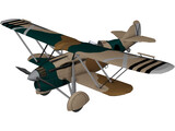 Fiat CR.32 3D Model preview