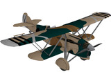 Fiat CR.32 3D Model