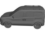 Fiat Doblo (2010) 3D Model preview