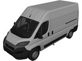 Fiat Ducato (2014) 3D Model preview