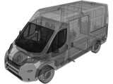 Fiat Ducato (2014) 3D Model