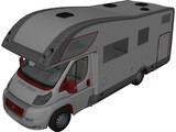 Fiat Ducato Camper Riviera 3D Model preview
