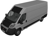 Fiat Ducato Courier 3D Model preview
