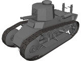 Fiat FT 3000 3D Model preview