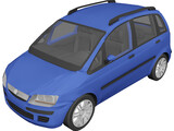Fiat Idea (2005) 3D Model preview