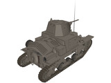 Fiat L3-33/1 3D Model